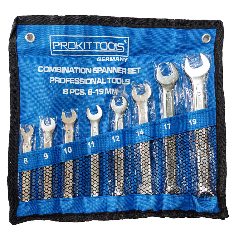 ست اچار یکسر رینگ 8 عددی PROKIT TOOLS ساخت کشور المان