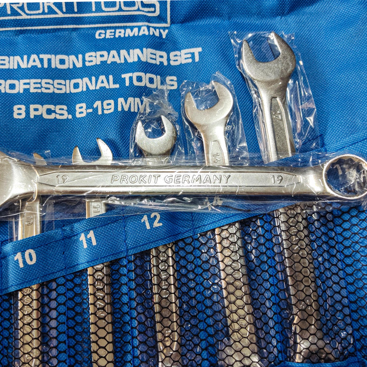 ست اچار یکسر رینگ 8 عددی PROKIT TOOLS ساخت کشور المان