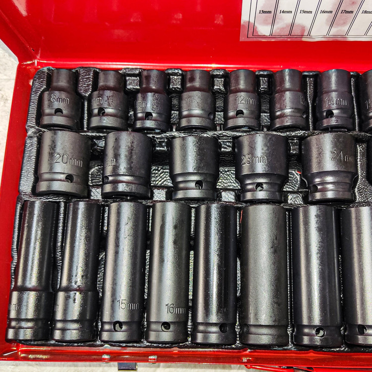 آچار سری بکس فشار قوی مدل GW-LS0035 مجموعه 35 عددی