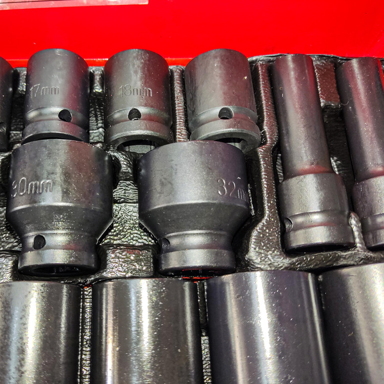 آچار سری بکس فشار قوی مدل GW-LS0035 مجموعه 35 عددی