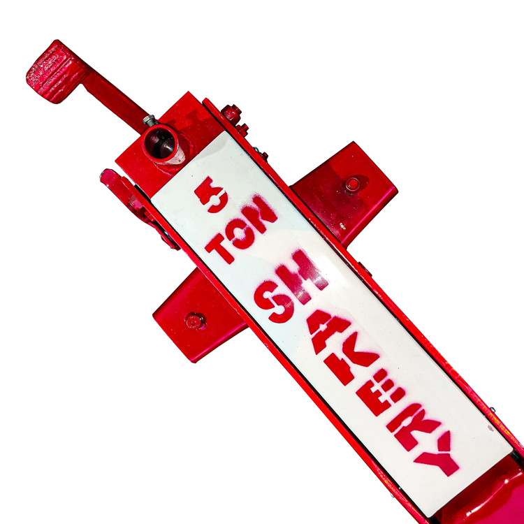 جک سوسماری 5 تن ورق 10 میل هیدرو شاه کرمی مدل hidro shaker 05ظرفیت 5 تن